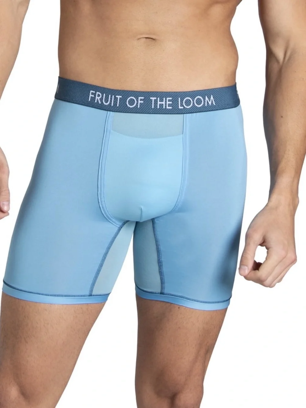 Fruit of the Loom Men’s 3-Pack 360 Stretch Boxer Briefs Navy / blue/Royal Blue